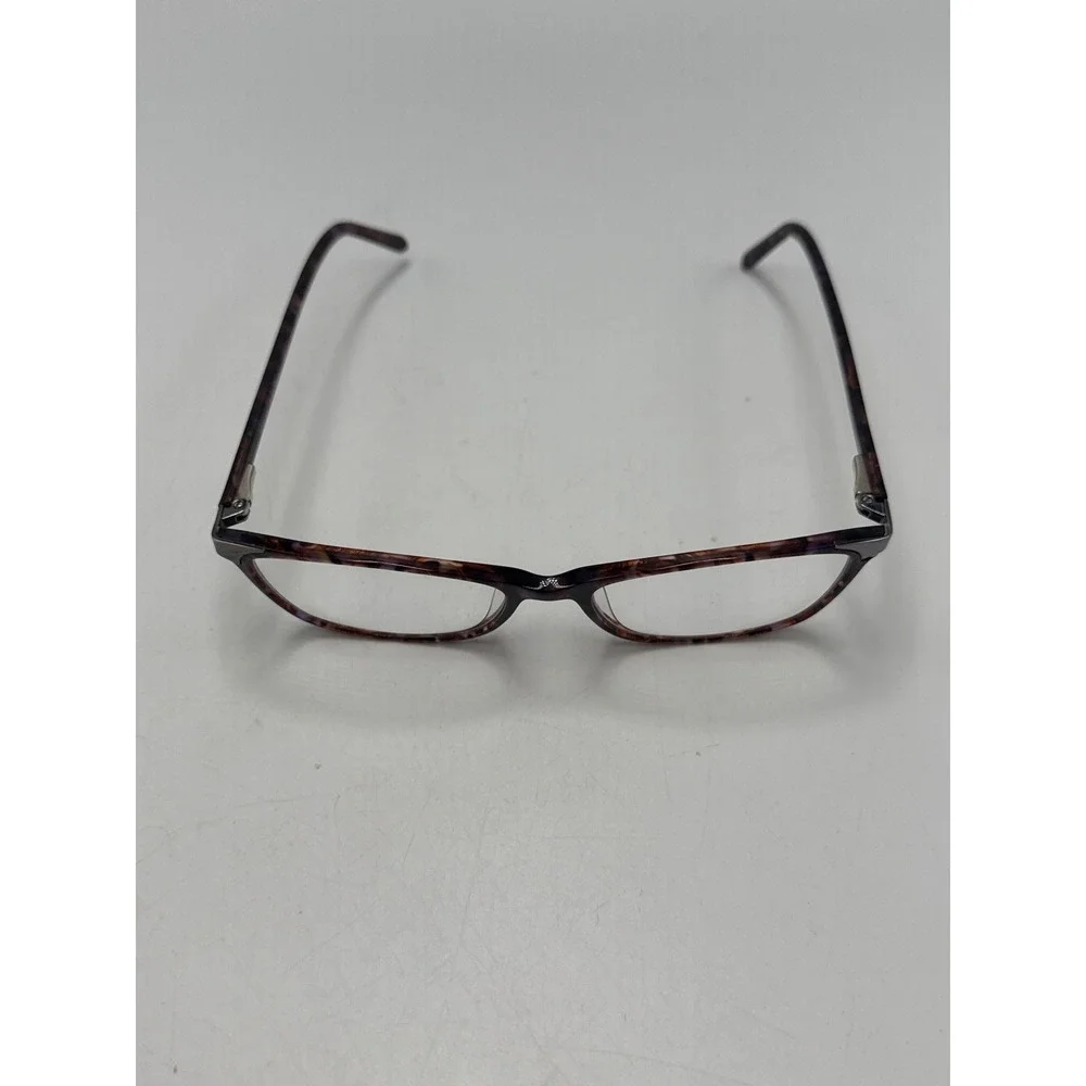 Karen Kane Althea Eyeglasses Purple Demi Tortoise Rectangular Frames 52-16-140